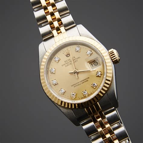 lady datejust rolex used|pre owned women's rolex datejust.